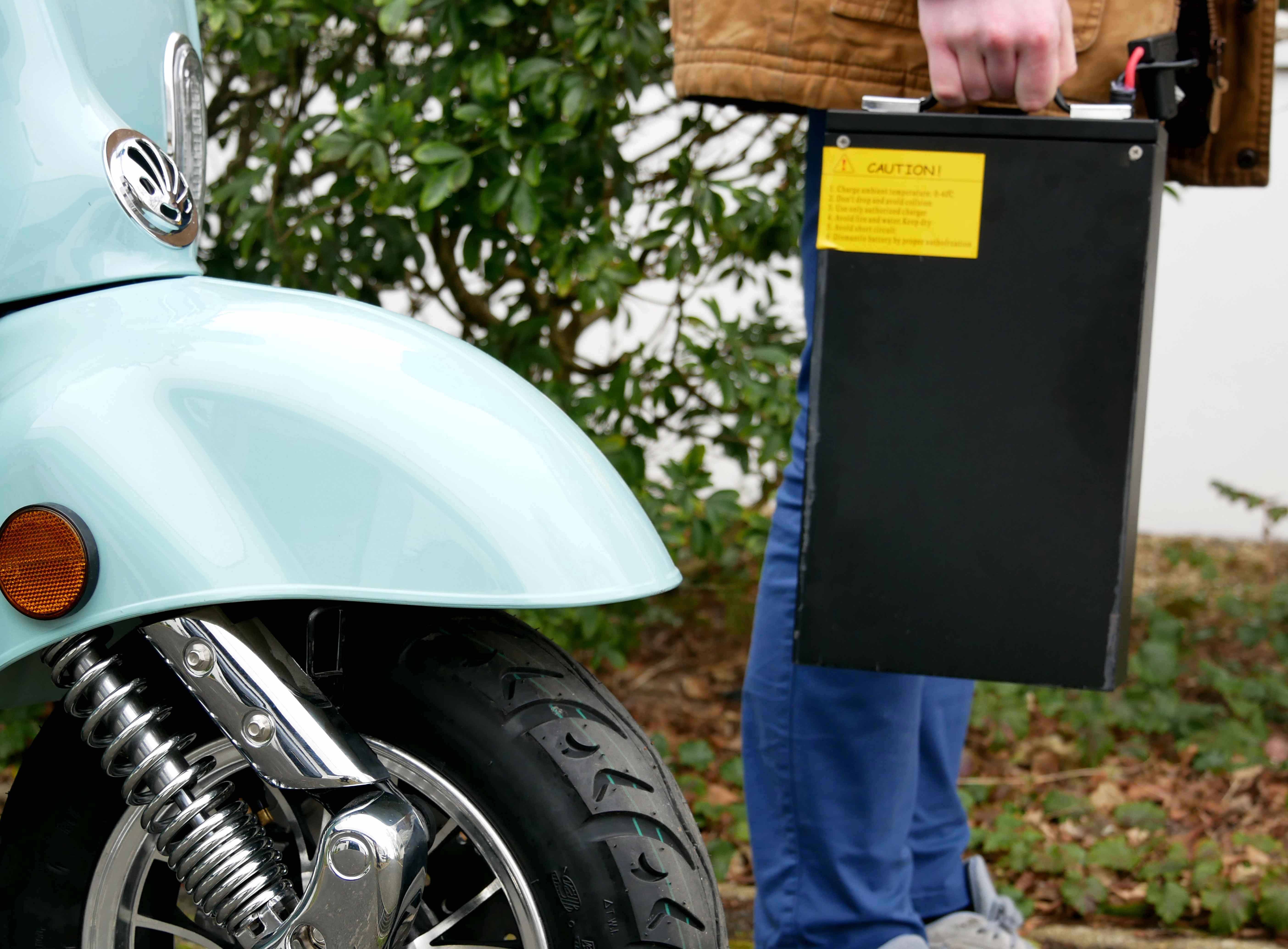 Batterie amovible scooter électrique 50